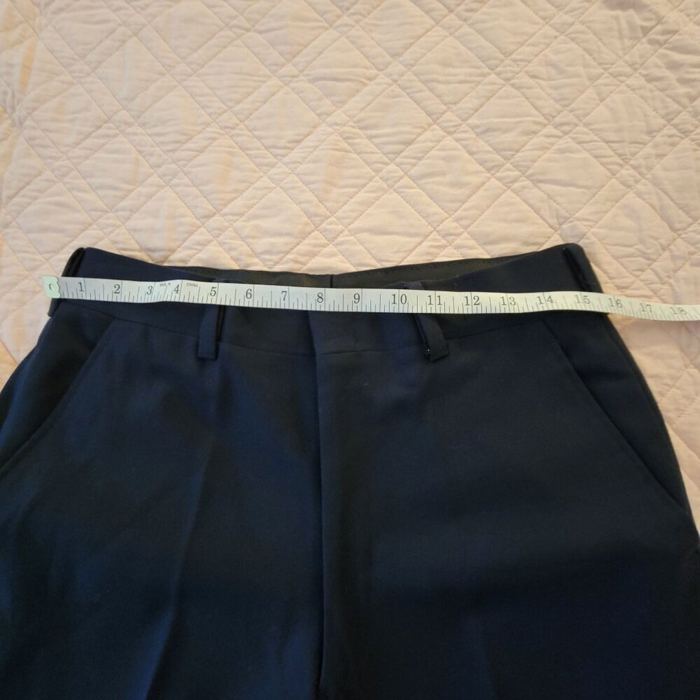 Vintage John Wanamaker Blue Wool 2pc Suit - 38R - Picture 11 of 13